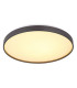 Eclypse Flush Ceiling Light Black LED 3000K-1