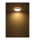 Eclypse Flush Ceiling Light Black LED 3000K-4