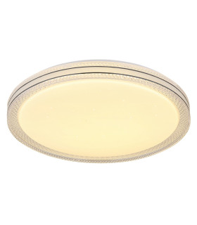 Veleno Flush Ceiling Light White LED 3000K-1