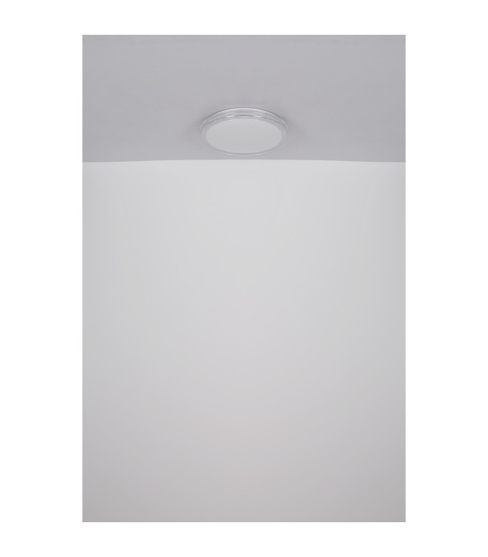 Veleno Flush Ceiling Light White LED 3000K-6