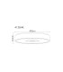 Astania Decorative Flush Ceiling Light White LED 4000K-8