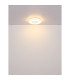 Astania Decorative Flush Ceiling Light White Center Tunnel Effect Crystal Sand LED 3000K-7