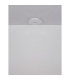 Astania Decorative Flush Ceiling Light White Center Tunnel Effect Crystal Sand LED 3000K-8