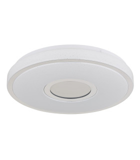 Astania Decorative Flush Ceiling Light White Center Tunnel Effect LED 3000K-2