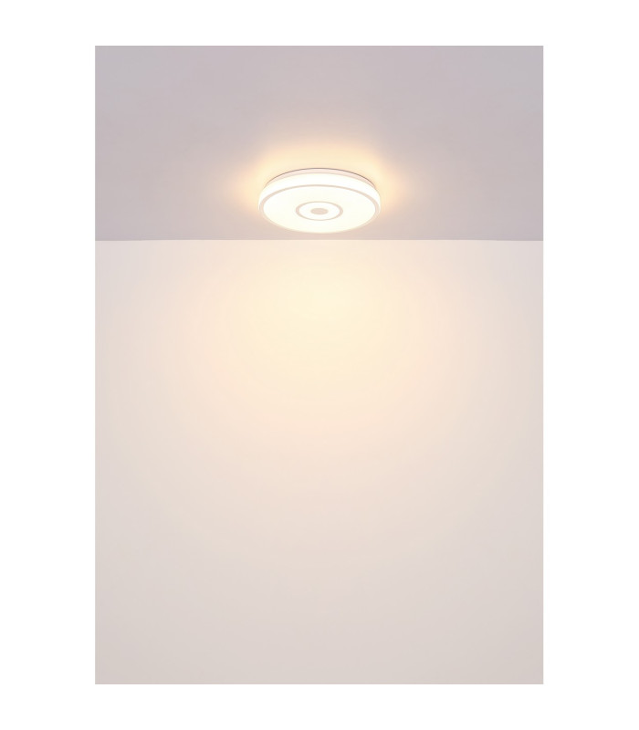 Astania Decorative Flush Ceiling Light White LED 3000K-5