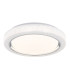 Liami Decorative Flush Ceiling Light White LED 2700-6500K-1