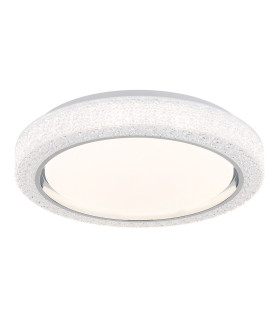 Liami Decorative Flush Ceiling Light White LED 2700-6500K-1
