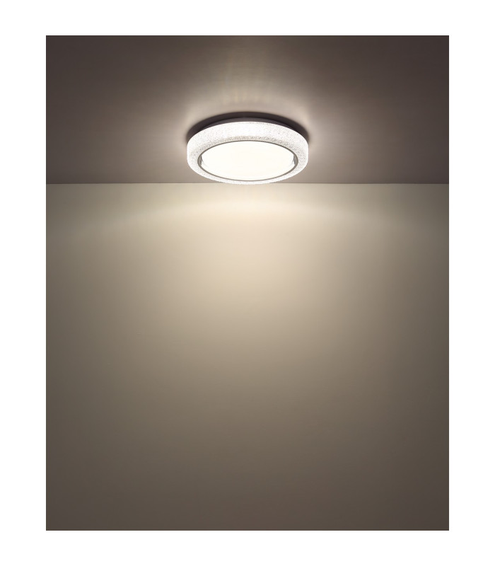 Liami Decorative Flush Ceiling Light White LED 2700-6500K-6