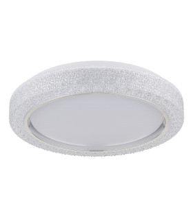 Liami Decorative Flush Ceiling Light White LED 4000K-2
