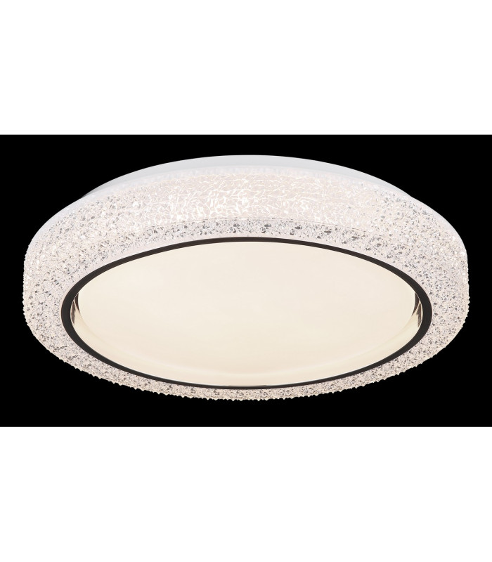 Liami Decorative Flush Ceiling Light White LED 4000K-4