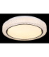 Liami Decorative Flush Ceiling Light White LED 3000K-4