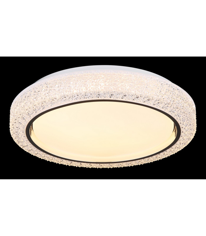 Liami Decorative Flush Ceiling Light White LED 3000K-4