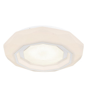Hokki Flush Ceiling Light White Matt LED Dimmable 2700-6500K Remote Control-1