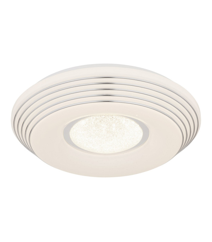 Pillo Decorative Flush Ceiling Light White LED Dimmable 2700-6500K Remote Control-1