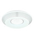 Pillo Decorative Flush Ceiling Light White LED Dimmable 2700-6500K Remote Control-5