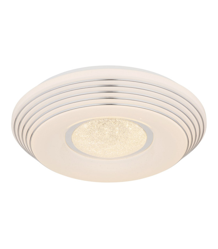 Pillo Decorative Flush Ceiling Light White LED Dimmable 2700-6500K Remote Control-8