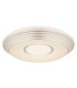 Pillo Decorative Flush Ceiling Light White LED Dimmable 3000-6000K Remote Control-1