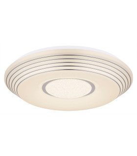Pillo Decorative Flush Ceiling Light White LED Dimmable 3000-6000K Remote Control-1