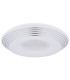 Pillo Decorative Flush Ceiling Light White LED Dimmable 3000-6000K Remote Control-2