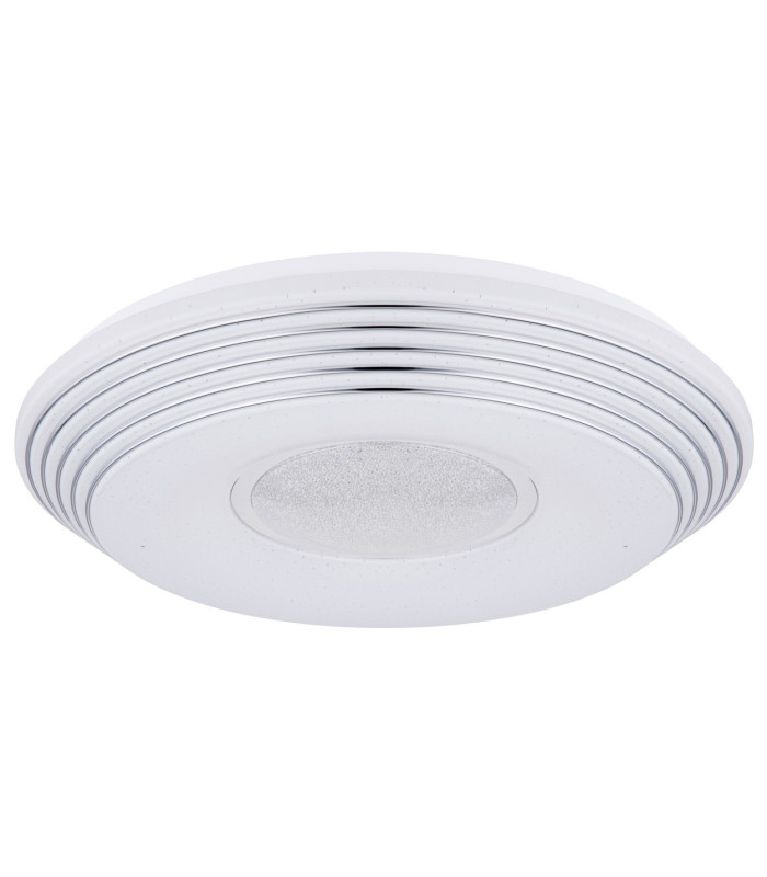 Pillo Decorative Flush Ceiling Light White LED Dimmable 3000-6000K Remote Control-2