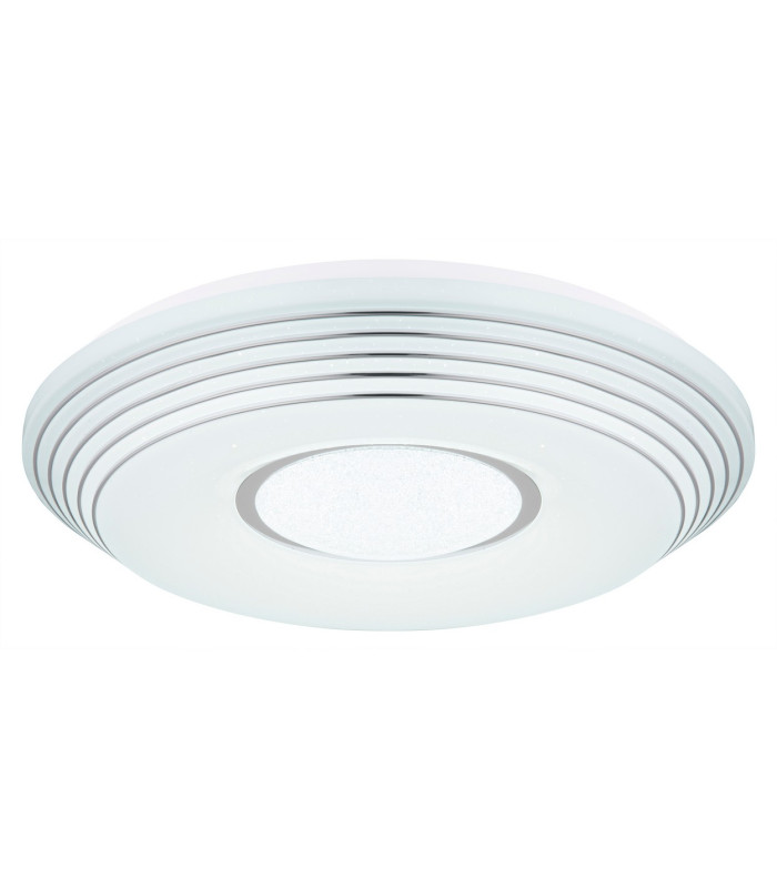 Pillo Decorative Flush Ceiling Light White LED Dimmable 3000-6000K Remote Control-6