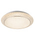 Ronja Decorative Flush Ceiling Light White LED Dimmable 2700-6500K Remote Control-3