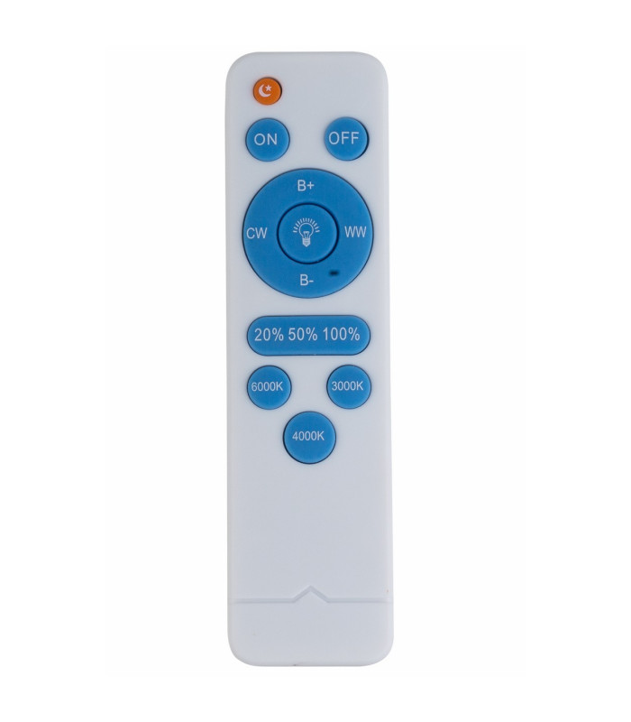 Ronja Decorative Flush Ceiling Light White LED Dimmable 2700-6500K Remote Control-5