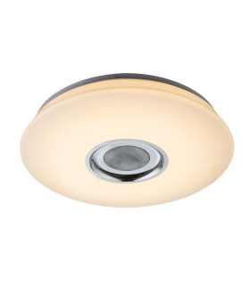 Nicole Decorative Flush Ceiling Light White LED Dimmable 2700-6500K Remote Control-2