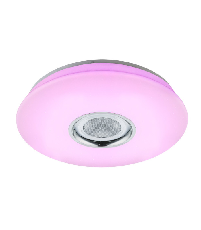 Nicole Decorative Flush Ceiling Light White LED Dimmable 2700-6500K Remote Control-5