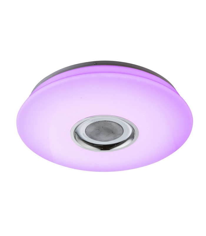 Nicole Decorative Flush Ceiling Light White LED Dimmable 2700-6500K Remote Control-7