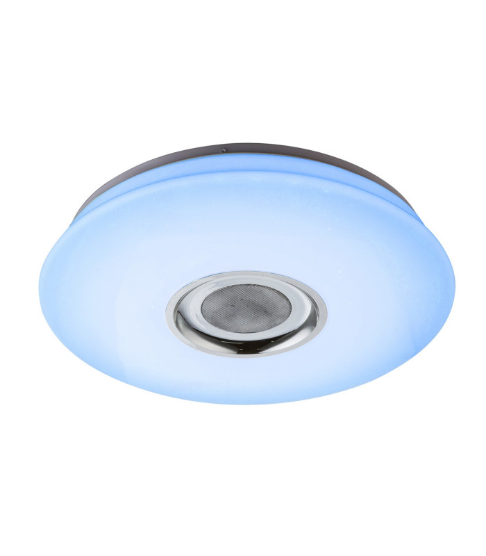 Nicole Decorative Flush Ceiling Light White LED Dimmable 2700-6500K Remote Control-8