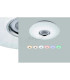 Nicole Decorative Flush Ceiling Light White LED Dimmable 2700-6500K Remote Control-9
