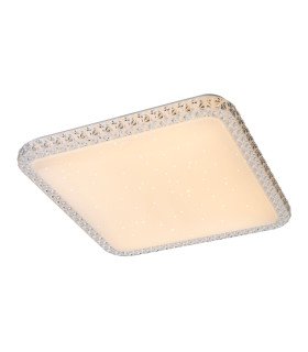 Gromo Decorative Flush Ceiling Light White LED 3000K-1
