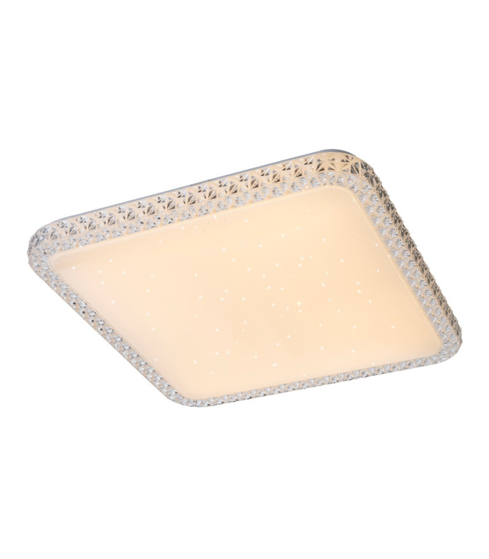 Gromo Decorative Flush Ceiling Light White LED 3000K-1