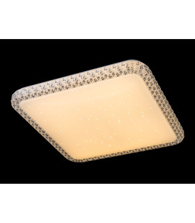 Gromo Decorative Flush Ceiling Light White LED 3000K-2