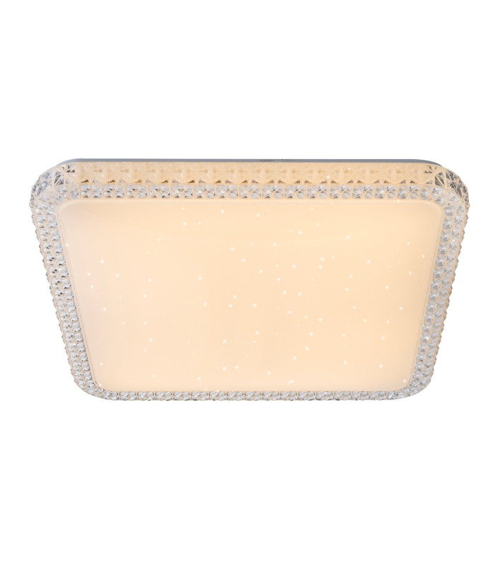 Gromo Decorative Flush Ceiling Light White LED 3000K-4