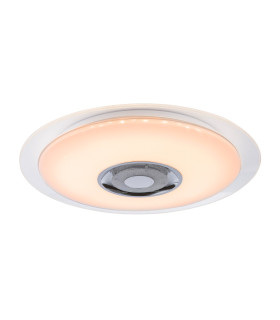 Tune Decorative Flush Ceiling Light White LED Dimmable 3000-6000K-1
