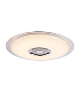Tune Decorative Flush Ceiling Light White LED Dimmable 3000-6000K Remote Control-1