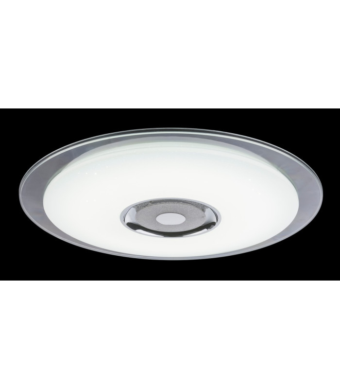 Tune Decorative Flush Ceiling Light White LED Dimmable 3000-6000K Remote Control-3