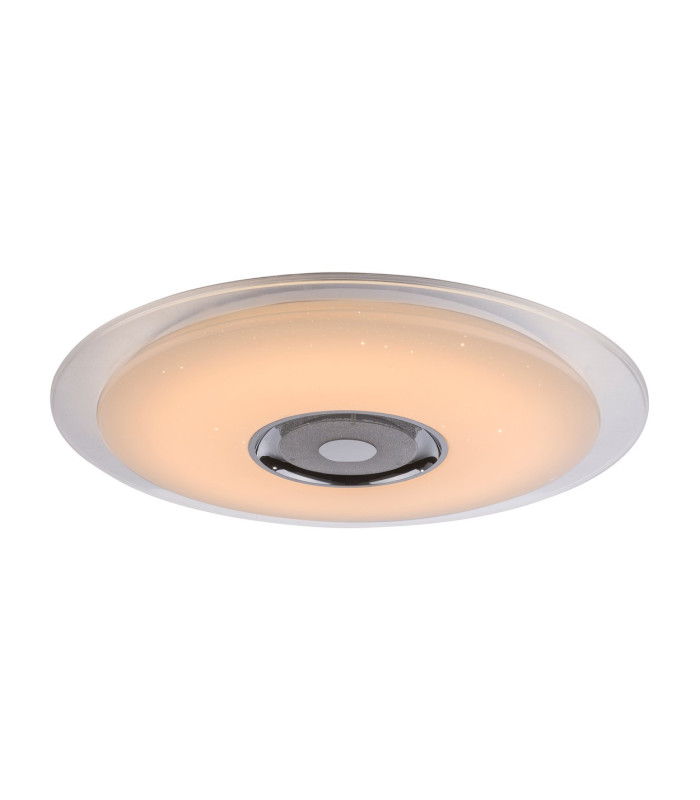 Tune Decorative Flush Ceiling Light White LED Dimmable 3000-6000K Remote Control-4