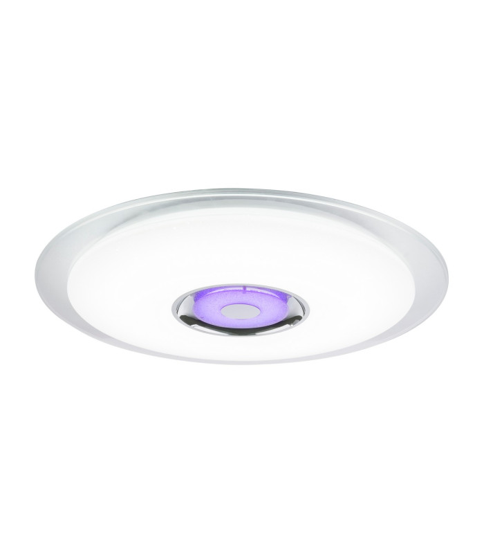 Tune Decorative Flush Ceiling Light White LED Dimmable 3000-6000K Remote Control-10