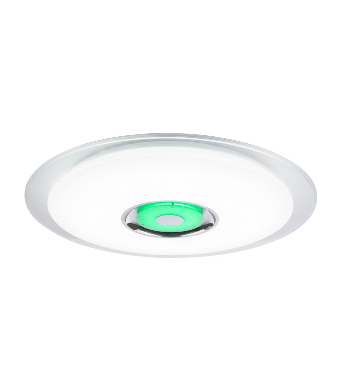 Tune Decorative Flush Ceiling Light White LED Dimmable 3000-6000K Remote Control-11