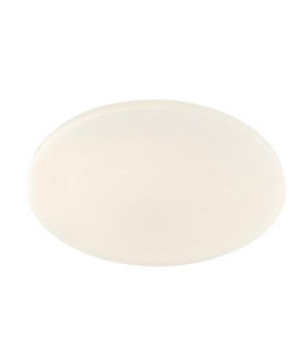 Sajama I Decorative Flush Ceiling Light White LED Dimmable 3000-6500K Remote Control Timer Tuya Smart-1