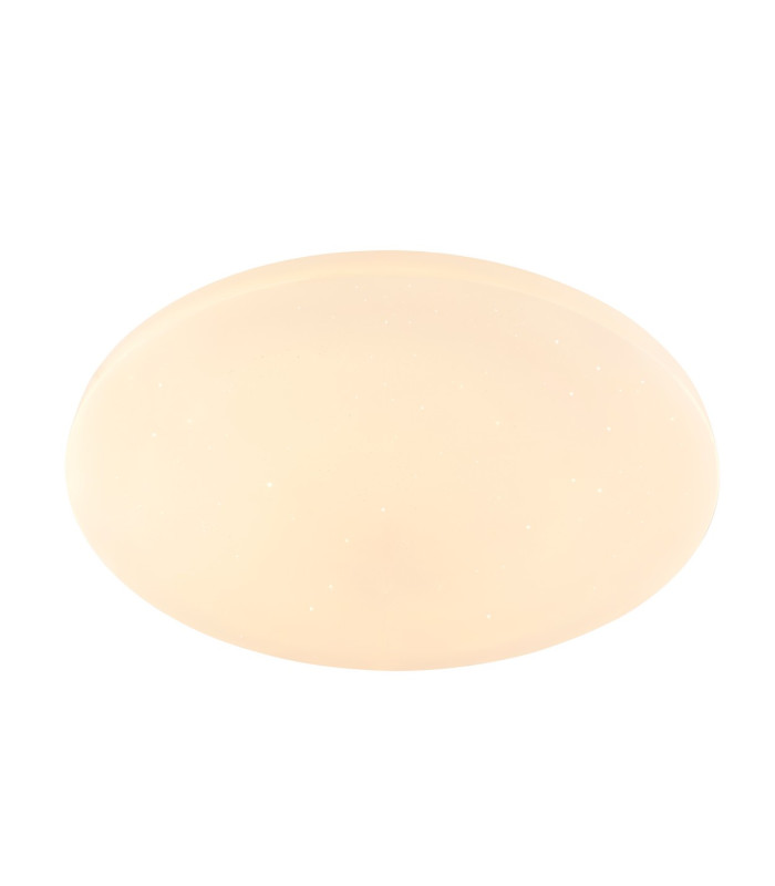 Sajama I Decorative Flush Ceiling Light White LED Dimmable 3000-6500K Remote Control Timer Tuya Smart-6