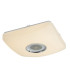 Ayleen Flush Ceiling Light White 1x RGBW LED Dimmable 3000-6000K Remote Control-1