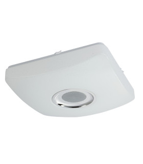 Ayleen Flush Ceiling Light White 1x RGBW LED Dimmable 3000-6000K Remote Control-2