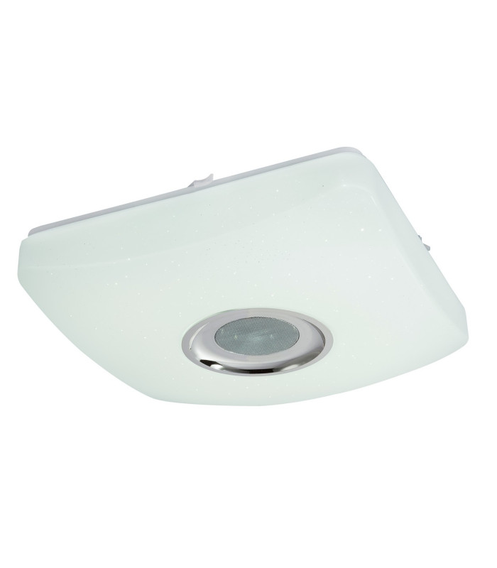 Ayleen Flush Ceiling Light White 1x RGBW LED Dimmable 3000-6000K Remote Control-5