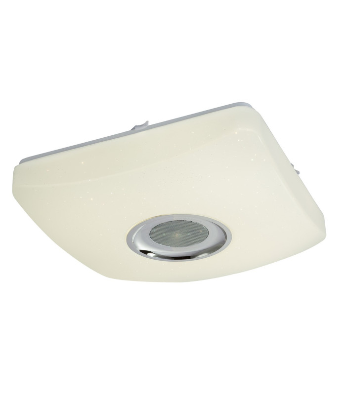Ayleen Flush Ceiling Light White 1x RGBW LED Dimmable 3000-6000K Remote Control-6