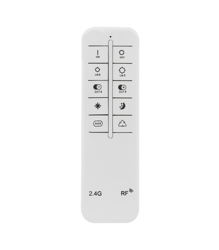 Ayleen Flush Ceiling Light White 1x RGBW LED Dimmable 3000-6000K Remote Control-11