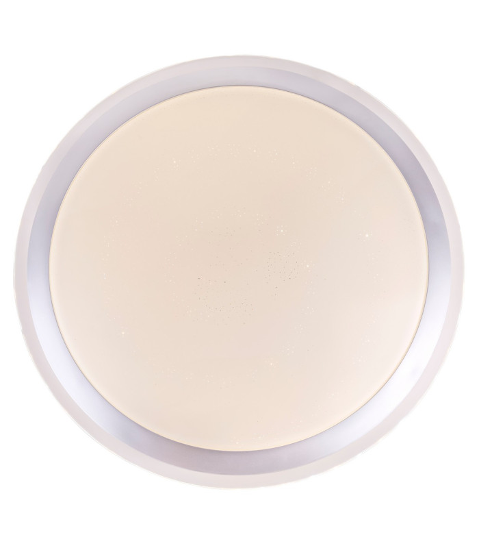 Carry Decorative Flush Ceiling Light White LED Dimmable 3000-6500K Remote Control Tuya Smart-3